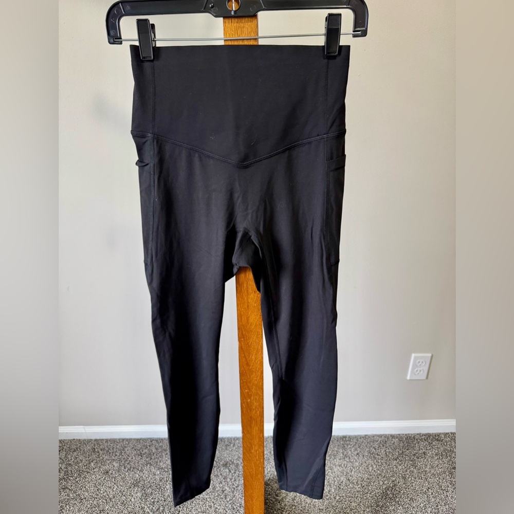Halara UltraSculpt High Waisted Tummy Control 7/8 Leggings Black Size Small NWOT - Picture 8 of 12